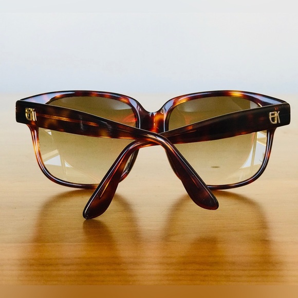 Emmanuelle Khanh Paris 1980’s Vintage Tortoise Shell Sunglasses - Picture 9 of 9